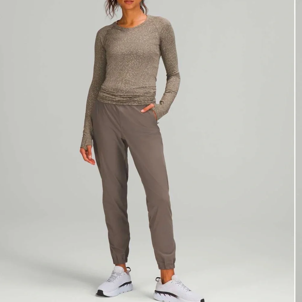 Lululemon Swiftly Tech LS Shirt 2.0 Distorted Static Rover White Opal - 4